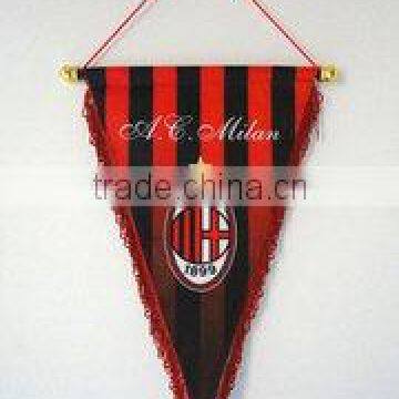 Satin Double Sided Printing , Tow Layers With Tassels, Hanging Flag or Silk Banner photo-5