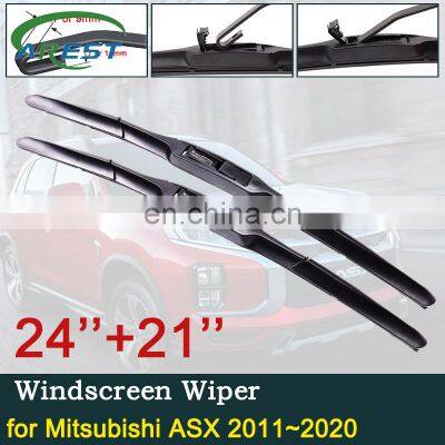 for Mitsubishi ASX 2011~2020 Car Wiper Blade RVR Front Windshield Wipers Car Accessories 2012 2013 2014 2015 2016 2017 2018 2019