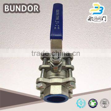 2Pc Mini Ball Valve Cf8M 1000Wog