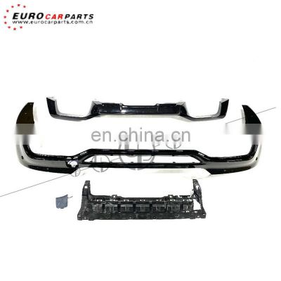 X4 mp rear diffuser fit for X4 G02 sport 2018-2020year pp plastic material g02 diffuser with exhaust tips