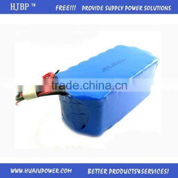 36v 11.6ah electric bike lithium battery pack 2015 factory supply