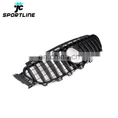 Glossy Black W213 GT Car Mesh Grill for Mercedes Benz C238 E43 AMG E200 E300 E350 E400 17-18