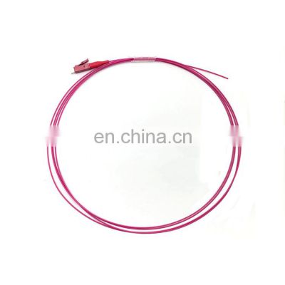 LC/UPC 1.0 Meter multi mode  single Mode MM SM 50/125 lc om4 pigtail pink 1m Glasfaser optical fiber pigtail