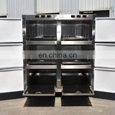 High Quality 201stainless Steel Morgue Refigerator With 6 Bodies for Hospital photo-4