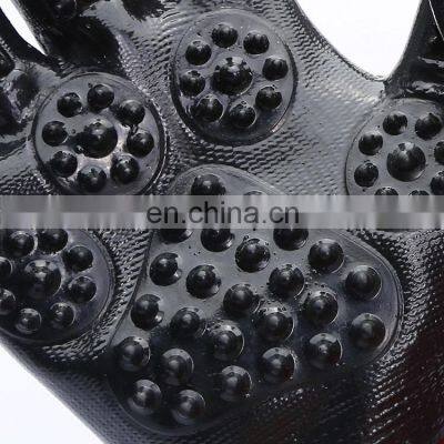 Pet Hair Remover Gloves Pair Pet Grooming Mitt Pair, 2018 Dog Cat Horse Pet Massage Glove, Pet Hair Remover Glove FOB photo-5