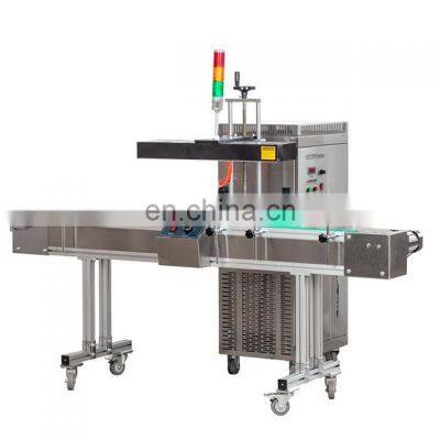 watsap+8615140601620 Water-cooled Auto Electromagnetic Induction Aluminum Foil Sealing Machine