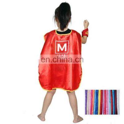 Made in China Halloween Cosplay Satin Children Cape for Boys and Girls