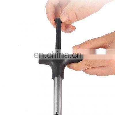 SS Green Cutter Manual Small Kit Shell Yarn Bottle Tool Coconut Hole Opener Plastic photo-2