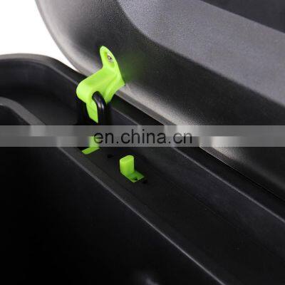 30L Big Dustbin Metal Trash Can With Slim Cover Garbage Waste Bin Bucket Kitchen Dustbin photo-4