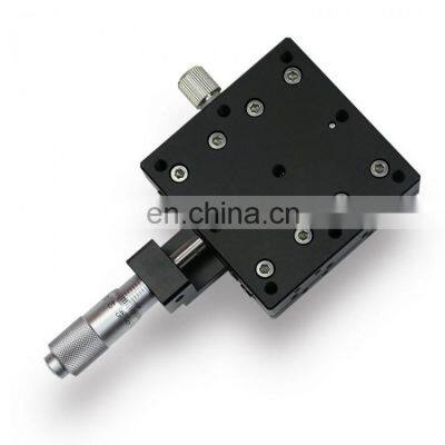 LX60-C X-Axis 60*60mm Manual Displacement Platform Linear Stage High Precision Sliding Table photo-4
