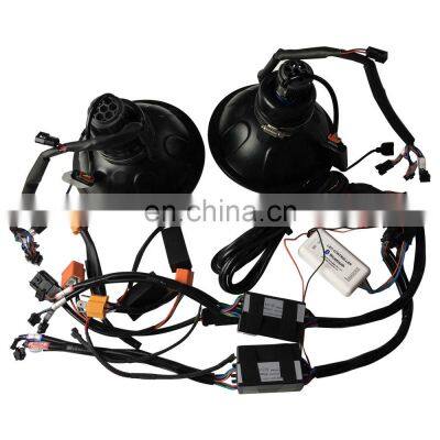 For Jeep for Wrangler RGB Led Headlight 7 Inch Phone App Control photo-4