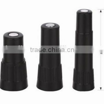 3/4 Inch black Plastic Tire Valve stem cap Extensions