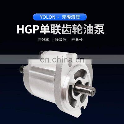Hydraulic Gear Pump HGP Series 21mpa Rotary Oil Gear Pump photo-3