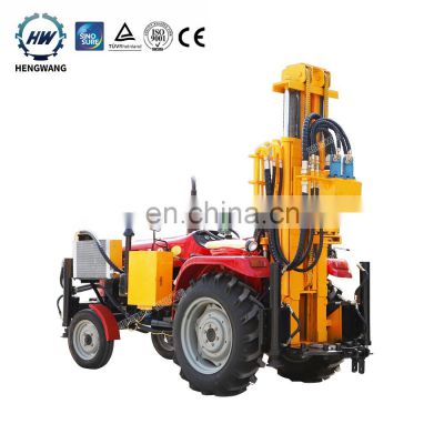 Tractor mounted used borehole drilling rig machine for sale