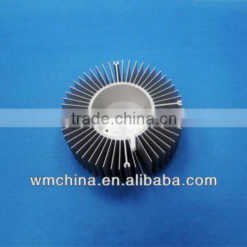 China factory customized machining heatsink aluminium parts