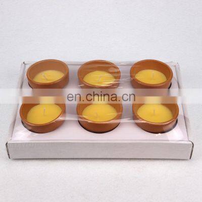 Private Label Custom Home Decoration Clay Ceramic Soy Wax Long Lasting Scented Candle Unique Scented Candle photo-5