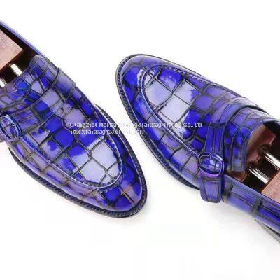 Goodyear Craft Imported Crocodile Leather Shoes 2022 Formal Dress Nile Crocodile Men's Leather Shoes Casual Suit Men's Wedding Shoes Men photo-5