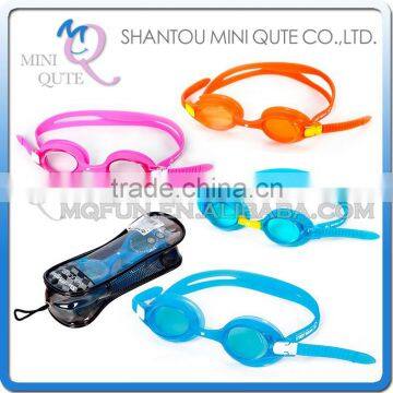 MINI QUTE Outdoor Fun & Sports 4 color kids anti fog fashional Dive swimming goggle face plates mask NO. WMB07033