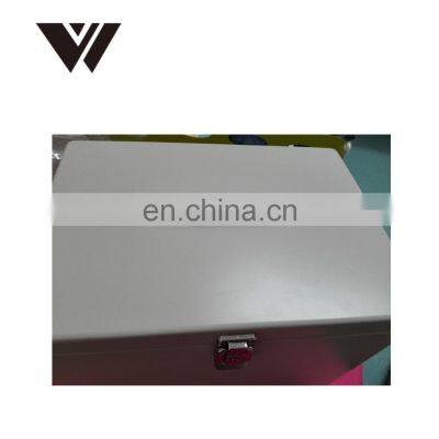 WELDON Portable Decorative Steel File Storage Boxes / Document Storage Boxes for Office Use photo-3