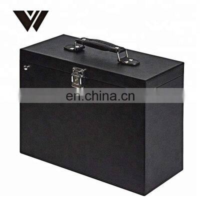 High Quality Durable Heavy Duty Portable Stainless Steel Stationeries Document Case Metal File Storage Box Case photo-2