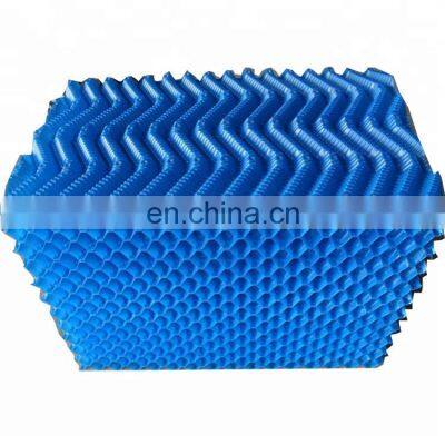 Cooling tower fill pack best selling 500mm*1000mm*0.4mm S wave PVC counter-flow cooling tower infill