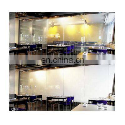 Building Electric Privacy Window Dimmable Glass Tint Smart Glass Film Switchable PDLC Decorative Film photo-5