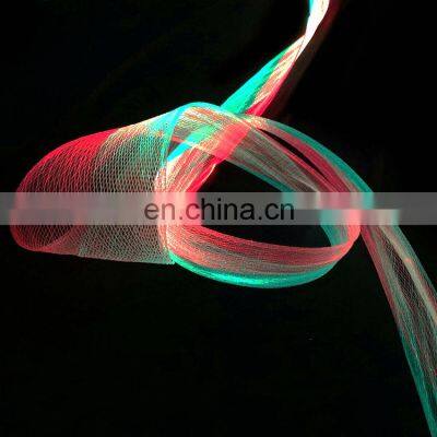 Decoration Light String Christmas Tree Led Net Light Outdoor Colorful Decorative Waterproof Fiber Optic Mesh Netting Light photo-5