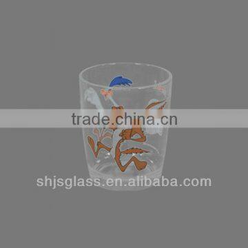 decal glass tumbler A0002