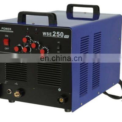 Easy wire filling Inverter AC/DC TIG Welder WSE 200 aluminium weldingmachine