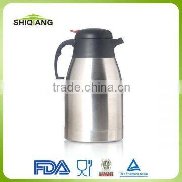 1.5/2.0L double wall stainless steel vacuum thermos coffee pot