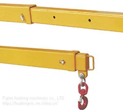 Hualong Machinery HSE-38 Hight Quality Tilt-type Lift Jib Telescoping Telescopic Forklift Jig Tick Boom photo-2