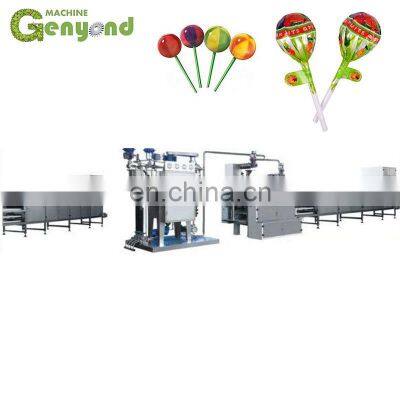 Automatic flat lollipop making machines production line machine