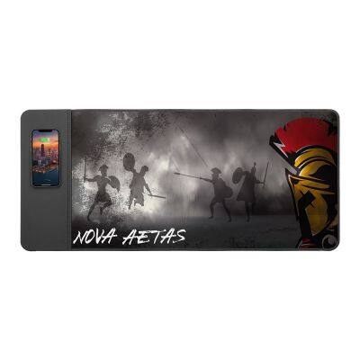 Xxl Big Giant Sublimation Custom Printed Logo Size Waterproof Soft Rubber Blank Gaming Wireless Charger Mouse Pad Mat photo-2