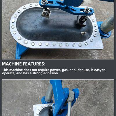 Small Simple Workshop Manual Shoe Sole Press Machine For Shoes Pressing Plate Repair photo-5
