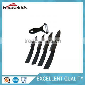 hot sell black Ceramic Kitchen sharp Knife Set