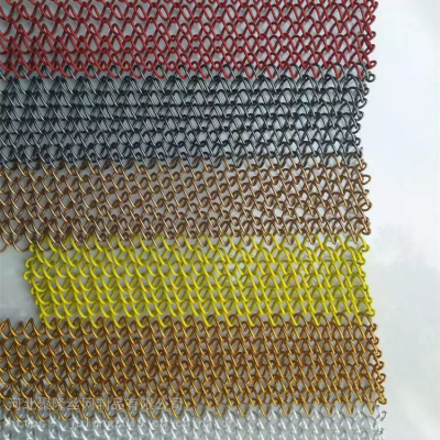 Stainless Decorative Material Curtain Wall Aluminum Wire Mesh photo-5