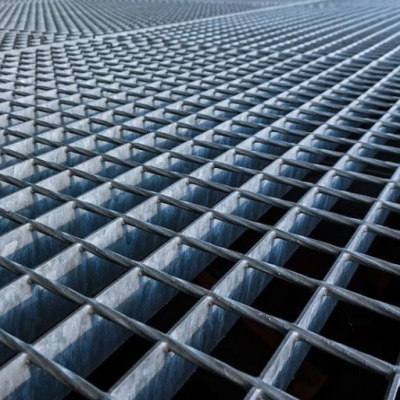 Galvanized Steel Slotted Drain Cover Grating for Solar Panel Installations