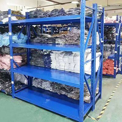 Heavy-Duty Metal Storage Shelving Unit – Adjustable for Warehouse Use