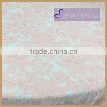 TL040G 132" Round Table Cover Wholesale Cord Lace Wedding Table Overlay photo-4
