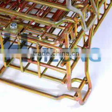 Foldable Galvanized Metal Security Wire Mesh Storage Roll Cage photo-3