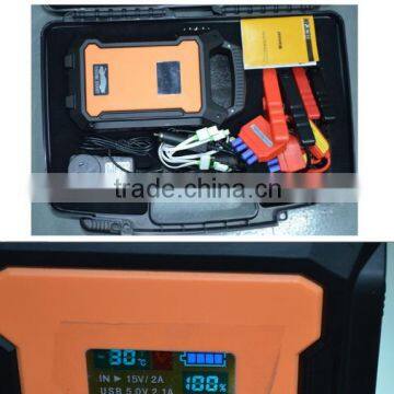 24000mAh car jump starter with air compressor