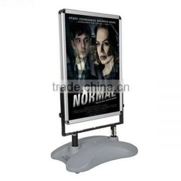 Quality Assurance Aluminum Stand Poster/Outdoor Menu Stand/Poster Frame