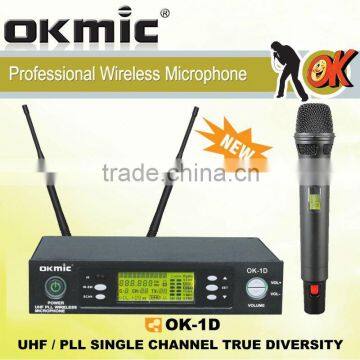 OK-1D UHF/PLL wireless microphone system