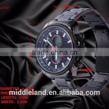 Middleland Brand Factory Price LED Best Supplier for America Market 8018 Stainless Steel Watch photo-2