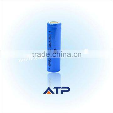 icr14500 3.7v 600mah battery in series for battery pack 7.4v 600mah