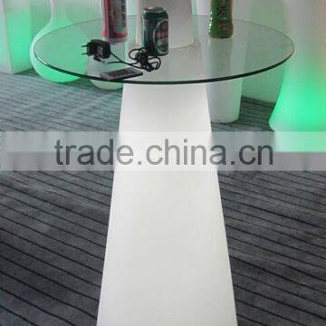 PE Plastic Bar Table with LED light and remote control YXF-50120