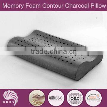 Memory Foam Contour Charcoal Pillow