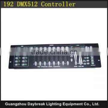 192 dmx controller / Stage disco dj console dmx512 for led lighting stage effect machine moving head light