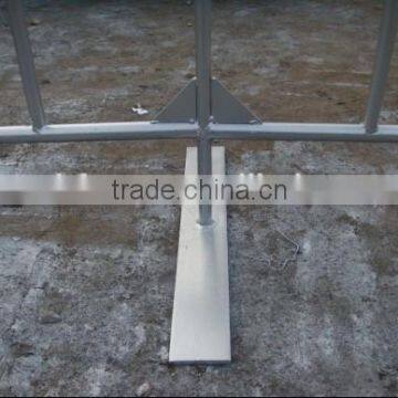 Steel Crowd Control Barrier With Removable Feet photo-5