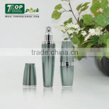 15ml 30ml 50ml Unique Acrylic Plastic Essential Bottle with Pump Dispenser